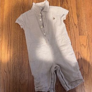 GAP KIDS Beige Short Sleeve Button-Up Shirt